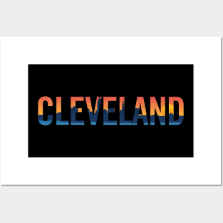 Cleveland Ohio Pride Illustration Posters and Art